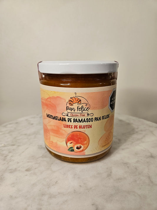 Mermelada Damasco Pan Felice Sin Gluten