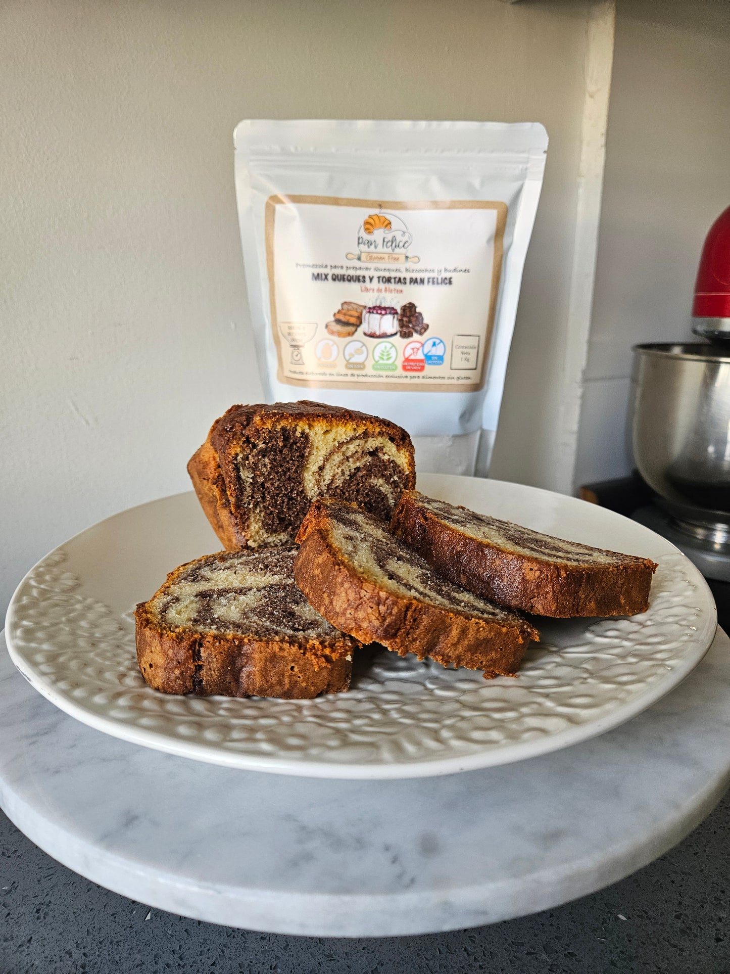 Mix Queques y Tortas Pan Felice Sin Gluten