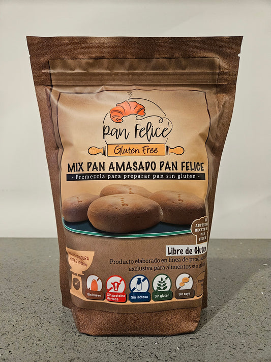 Mix Pan Amasado Pan Felice Sin Gluten