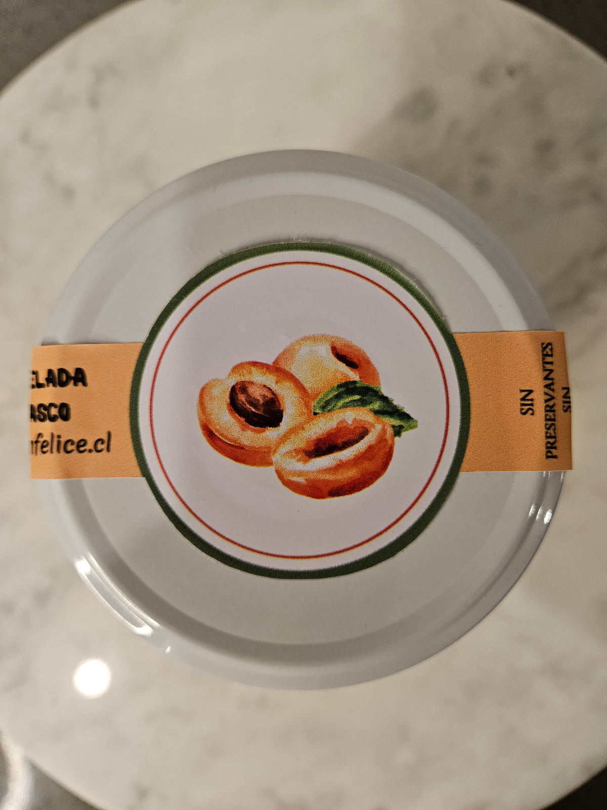 Mermelada Damasco Pan Felice Sin Gluten