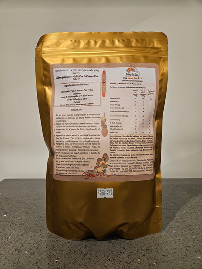 Mix Pan de Pascua Pan Felice Sin Gluten