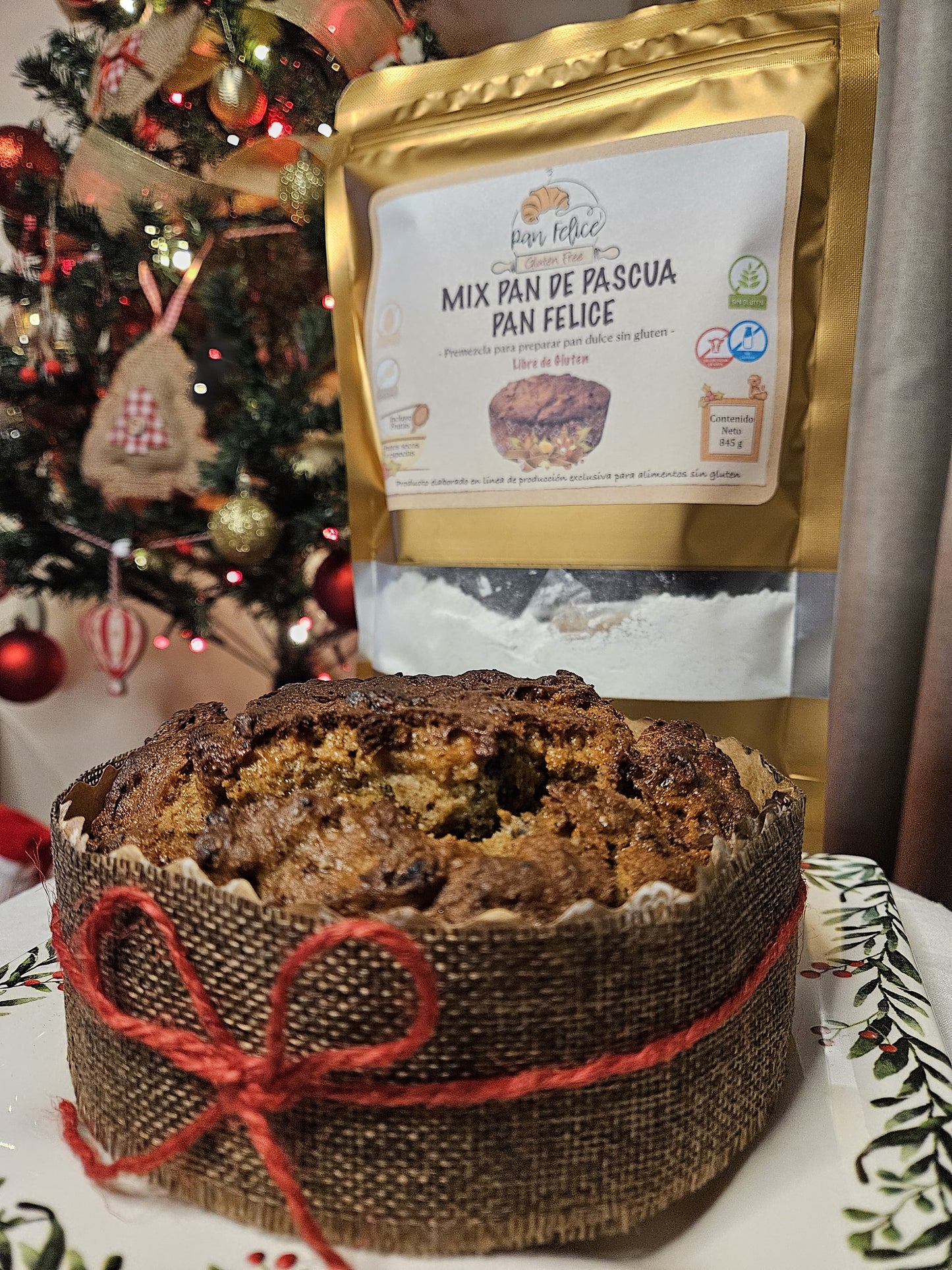 Mix Pan de Pascua Pan Felice Sin Gluten