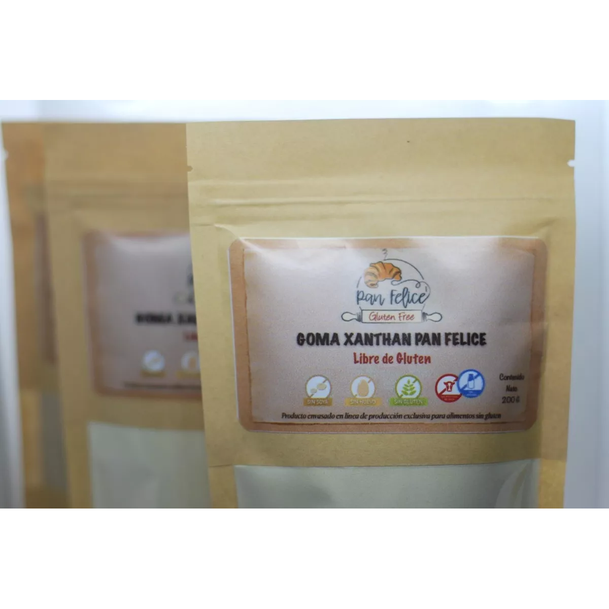 Goma Xantica Pan Felice Sin Gluten